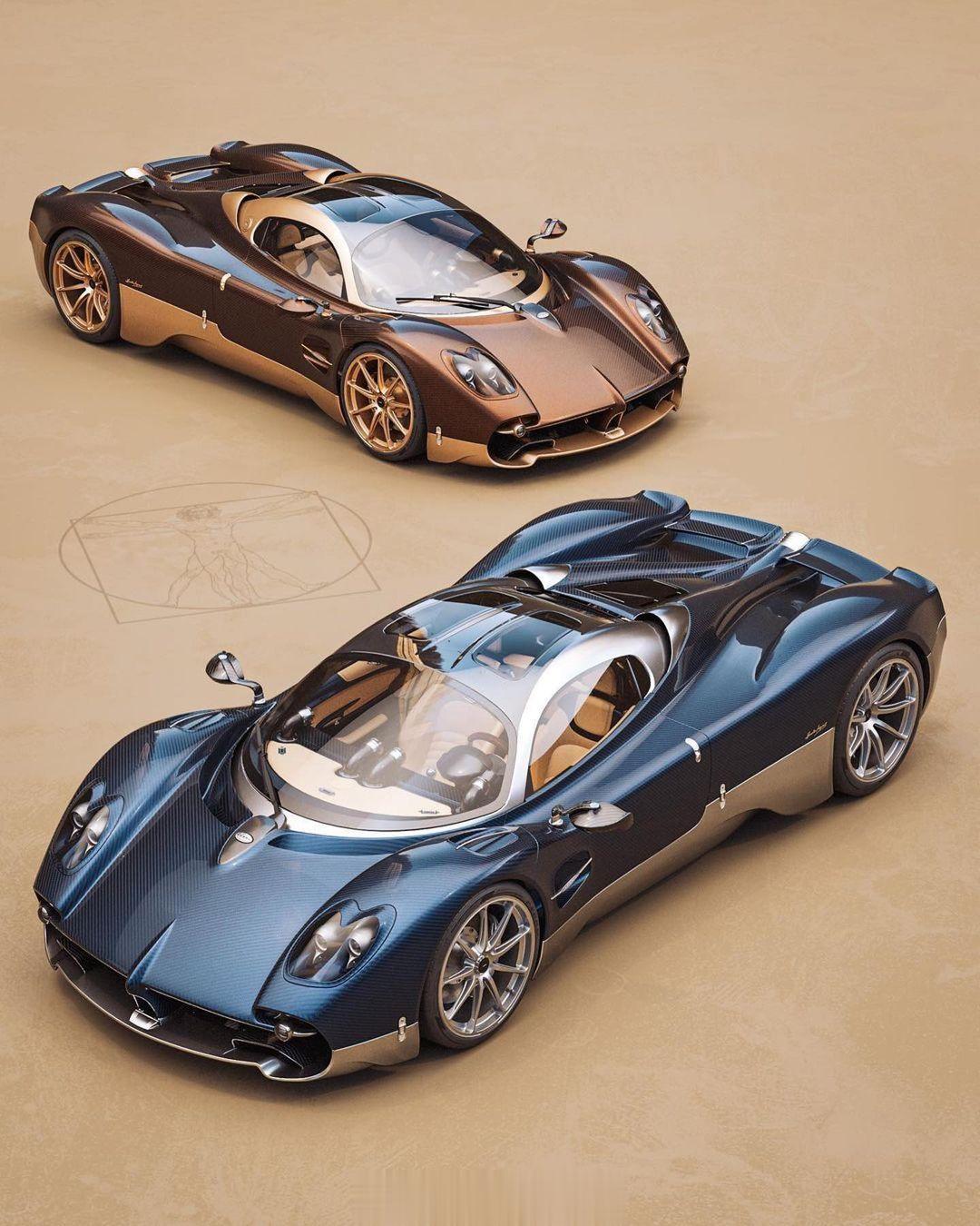 车轮上的极致艺术品，Pagani Utopia#帕加尼Utopia##豪车超跑#