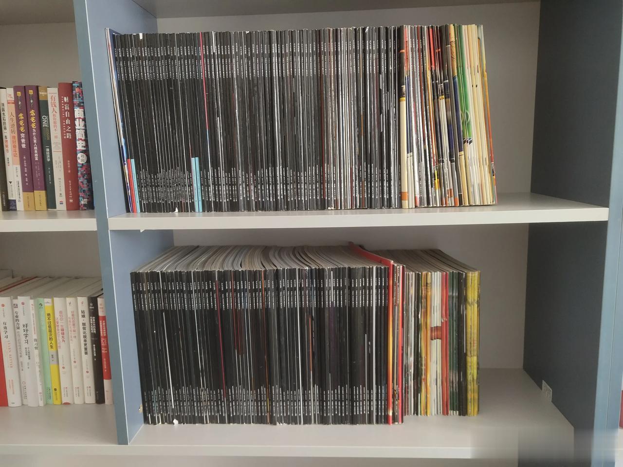 正在整理乒乓读物，1999年至今的《乒乓世界》一本不落，还有其他，冰山一角，继续