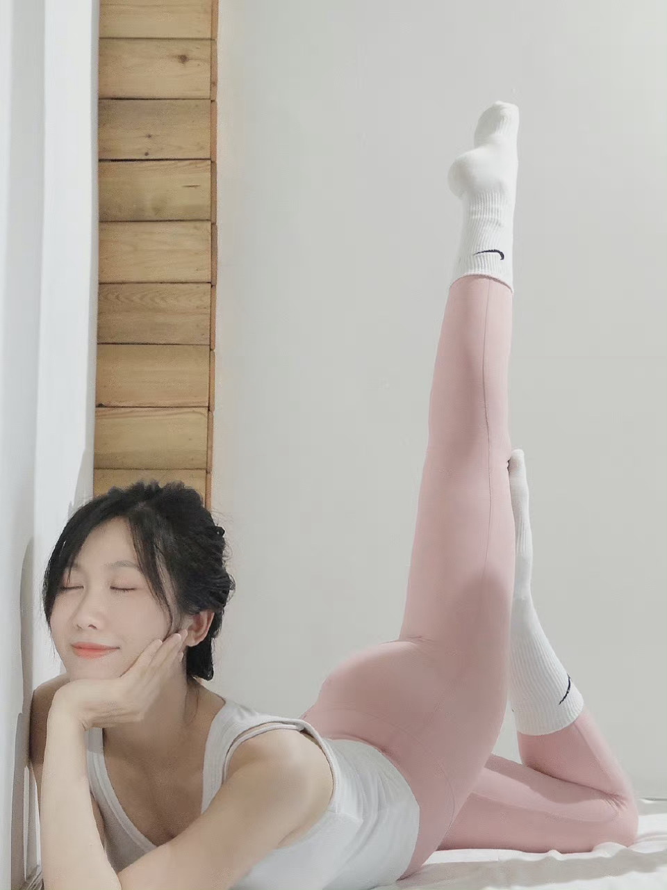 居家瑜伽 生活处处是瑜伽 ...  #清纯御姐# ​​​