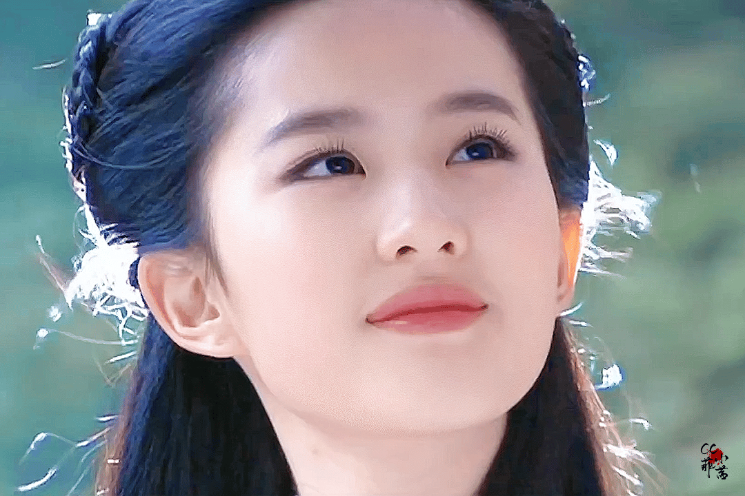 #刘亦菲# × 神雕侠侣 × 小龙女·GIF/动图永远都会为龙儿心动💕🌷💐