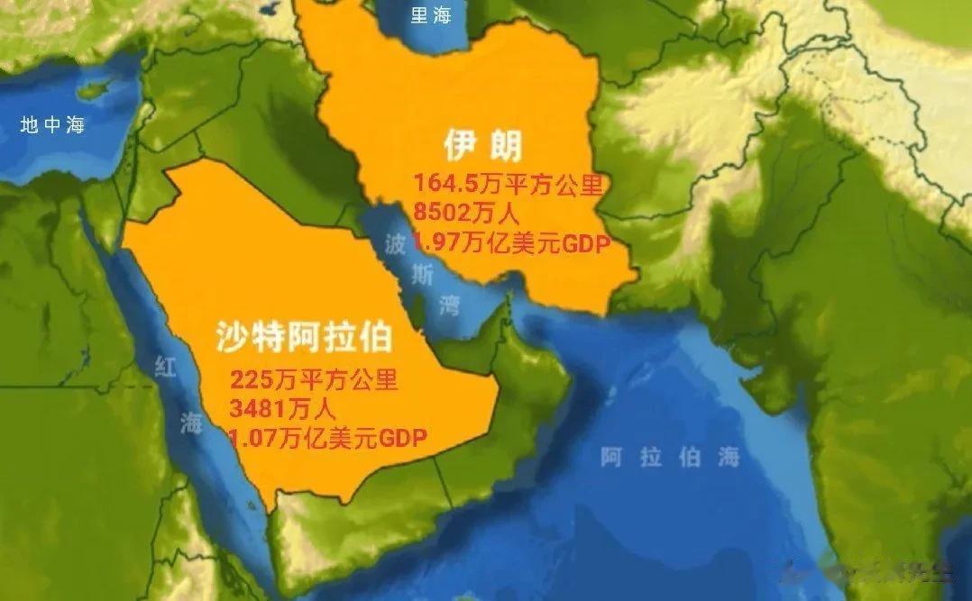 大户沙特和伊朗这两个块头真大，一个逊尼派大哥，一个什叶派大哥，自“老爹”没了之后
