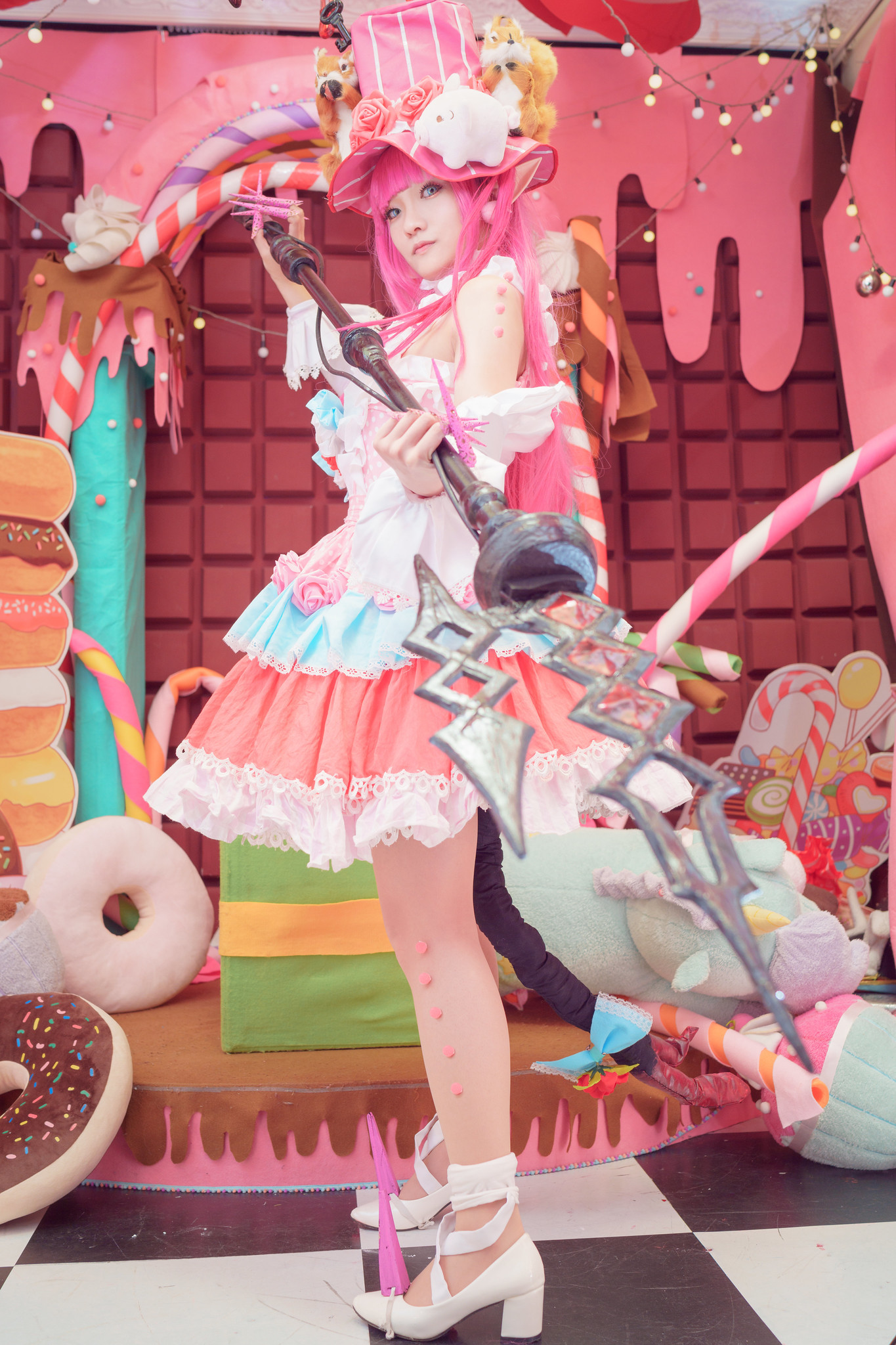 好看的cosplay小姐姐#少女写真#  #情绪Leo# #清纯御姐#,#美妆搭
