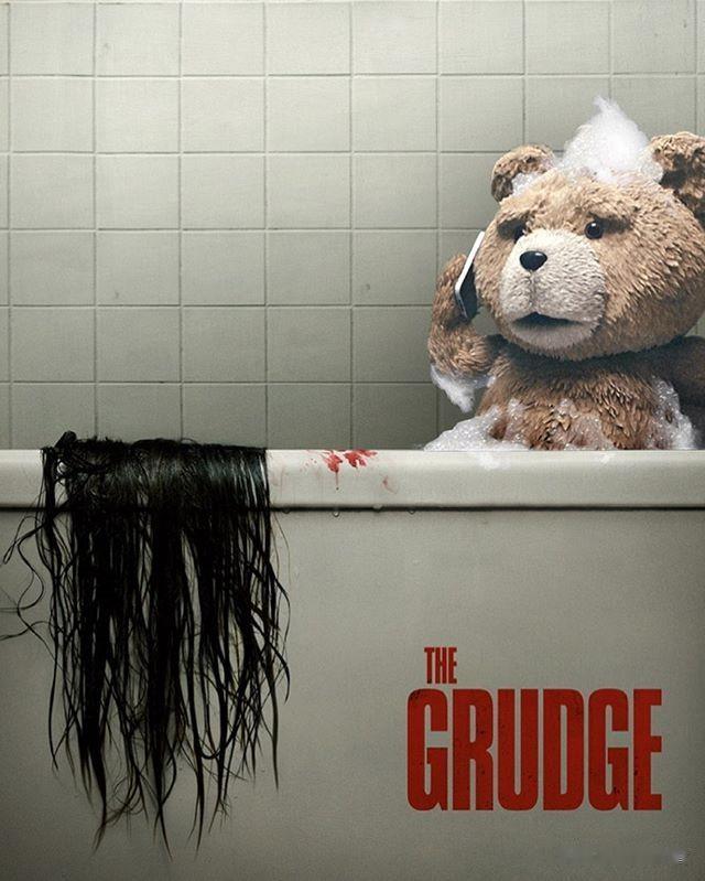 乱入。

泰迪熊：喂，是马克吗？浴缸被一大团头发堵住了，该怎么办？