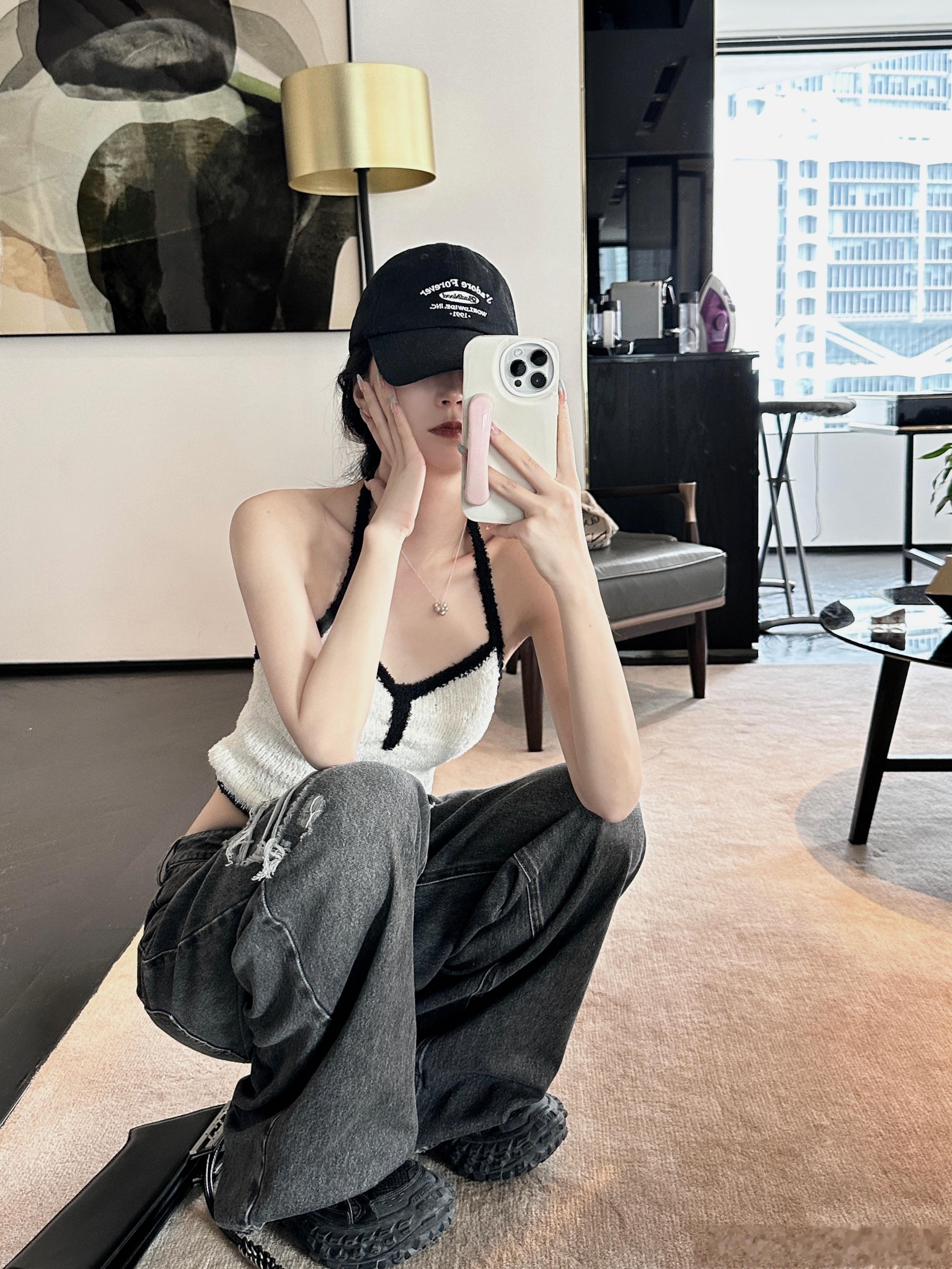 这款是牛仔裤中的最推荐✌️年初做春夏排期 考虑搭配的时候 发现特别缺一条这种款式