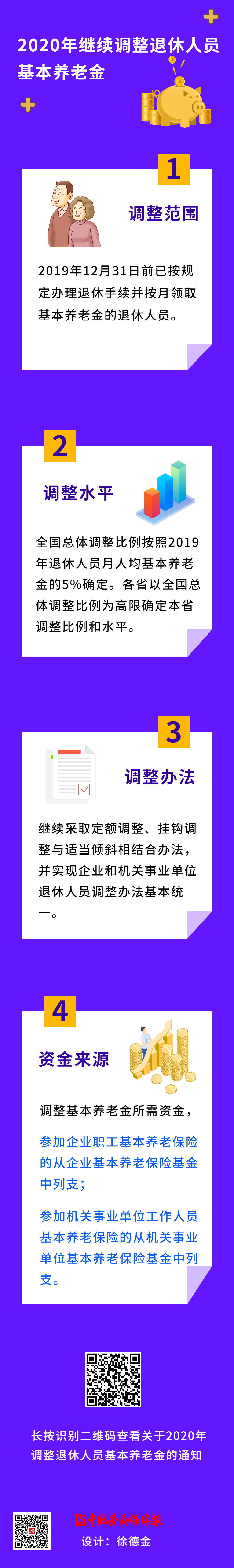 【2020年基本养老金继续上调