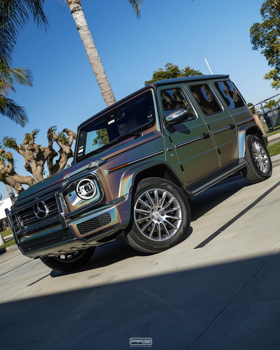 Mercedes G Wagon！能看出多少种颜色？#奔驰G级AMG##car时