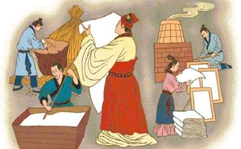 蔡伦经常到河边，观察妇女洗蚕丝和抽蚕丝的“漂絮”过程，他发现，好的蚕丝拿走后，剩