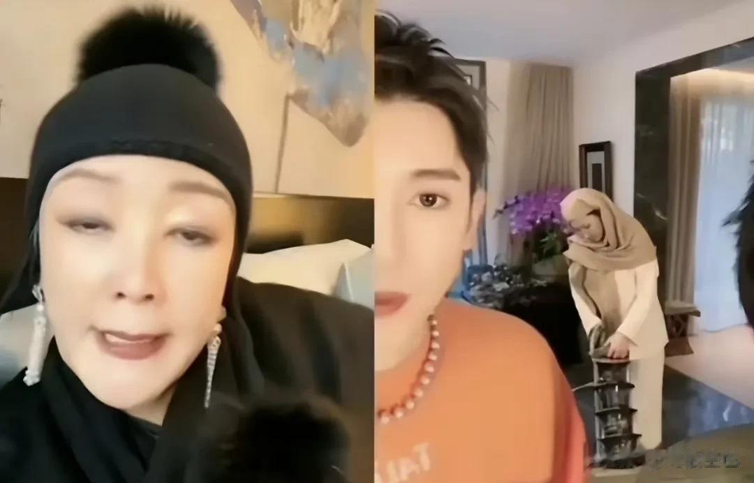 张兰天天在直播间消费大S一家，口口声声说爱孙子，可是爱孙子是这样做的吗？

把孙