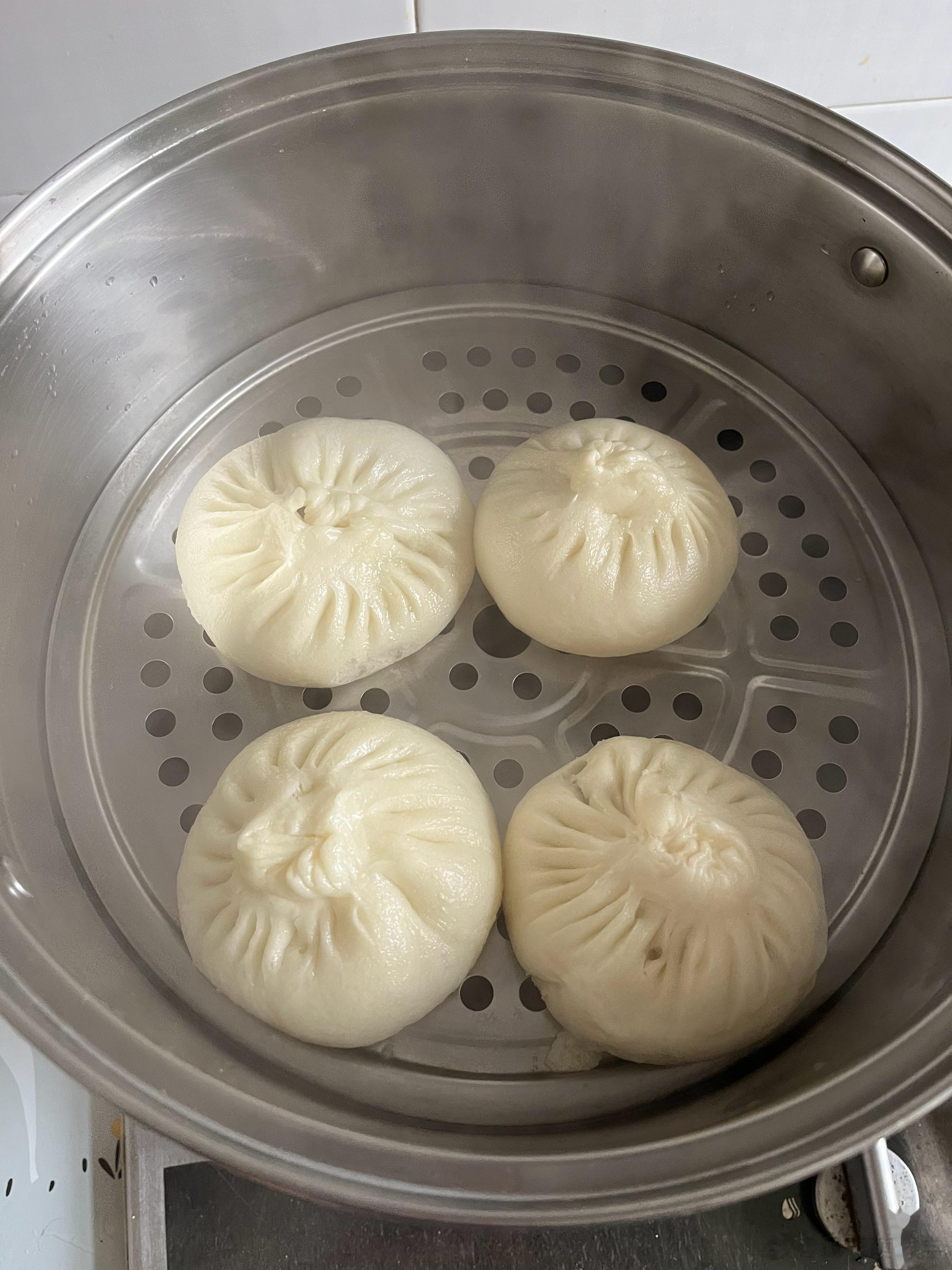 每次去扬州都会打包两种包子回来：马齿苋馅儿的和豆腐皮馅儿。第一次知道马齿苋馅儿包