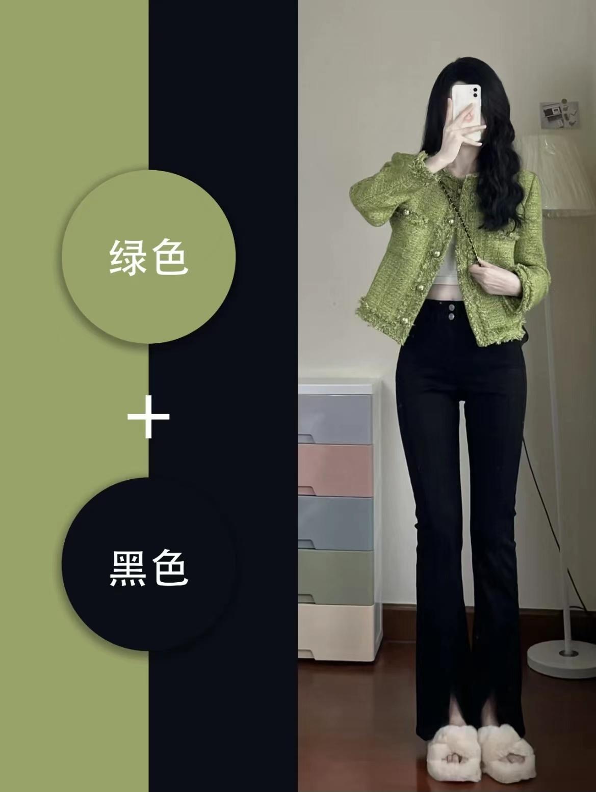 绿色搭配有多好看？这才是春天该有的搭配~
☆春天是万物复苏的季节，在选择日常穿搭