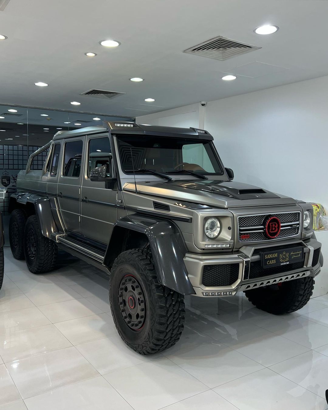 Mercedes g63 amg6x6 Brabus#巴博斯g级##car时尚#