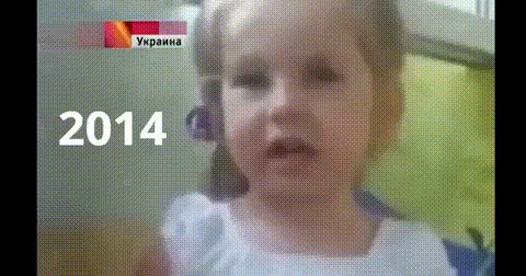 🇺🇦报应来了。 2014年承诺“宰了俄罗斯”的同一个女孩，现在恳求弗拉基米尔