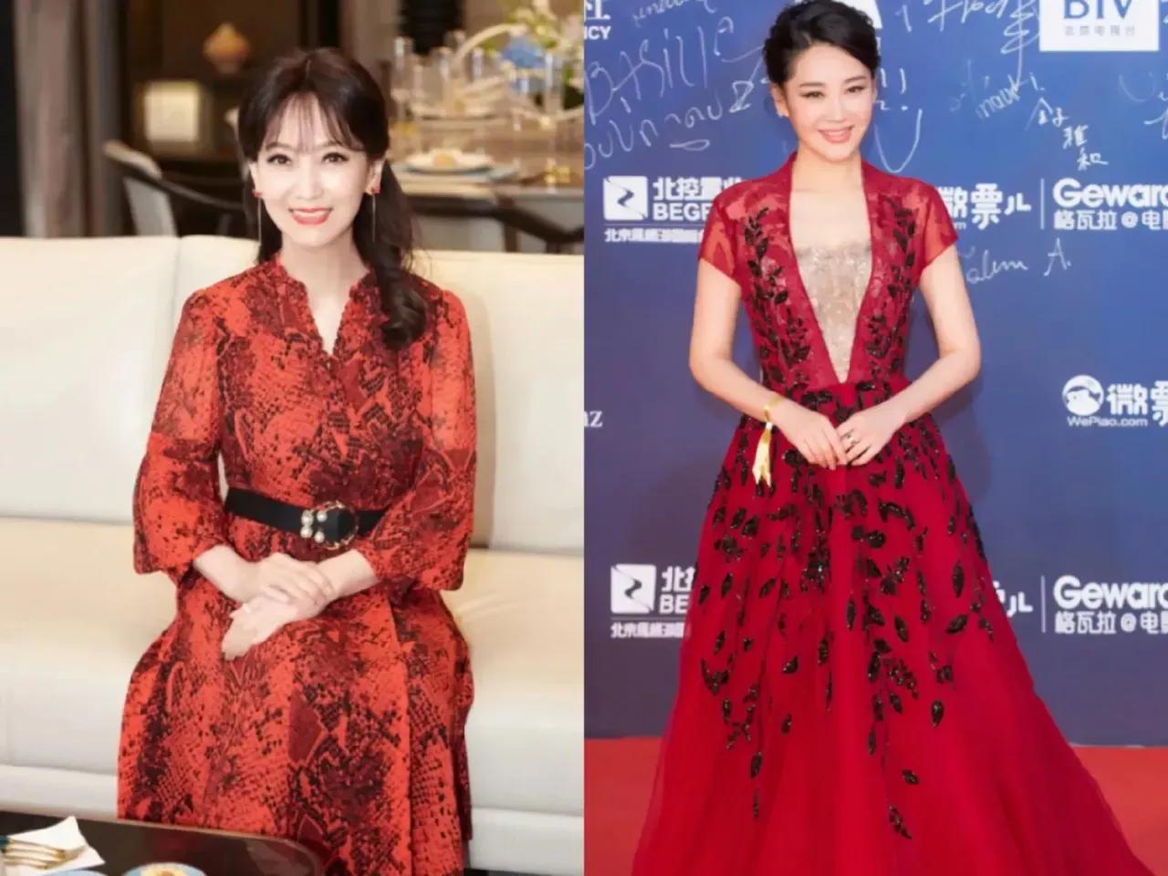 80后最得意的两位女演员，赵雅芝花容月貌，端庄优雅，外表秀气，年过70仍保养到位