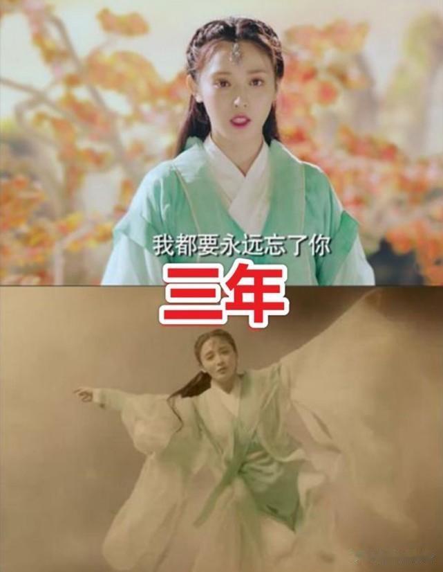 同样是“忘情”，白浅300年，