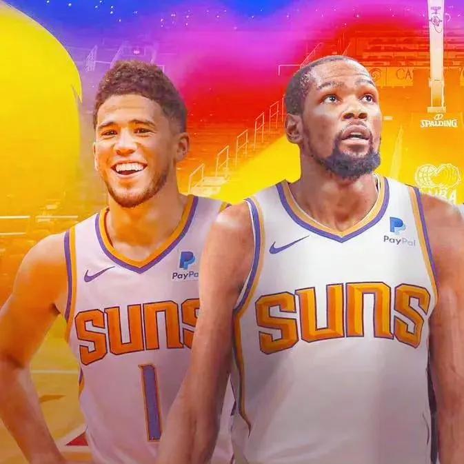 现役最强得分二人组？杜兰特、布克本赛季主要数据一览

             