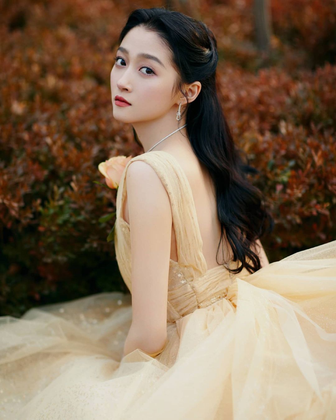 这是你们的小公主吗#少女写真#  #情绪Leo# #清纯御姐#,#美妆搭配# ​