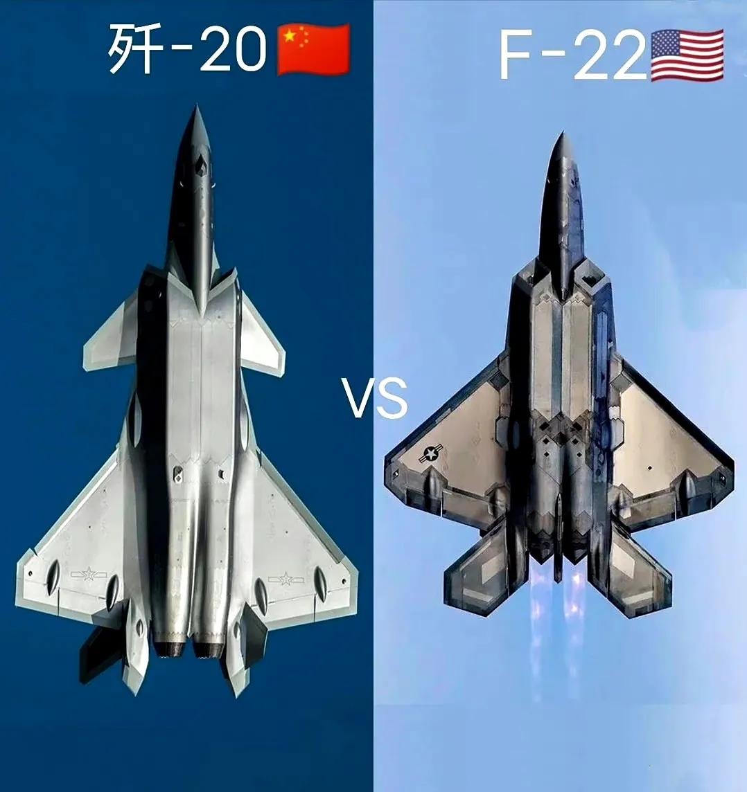 我国歼20战机的越级优势，歼20的体积明显要比F22大不少，如果歼20属于第五代