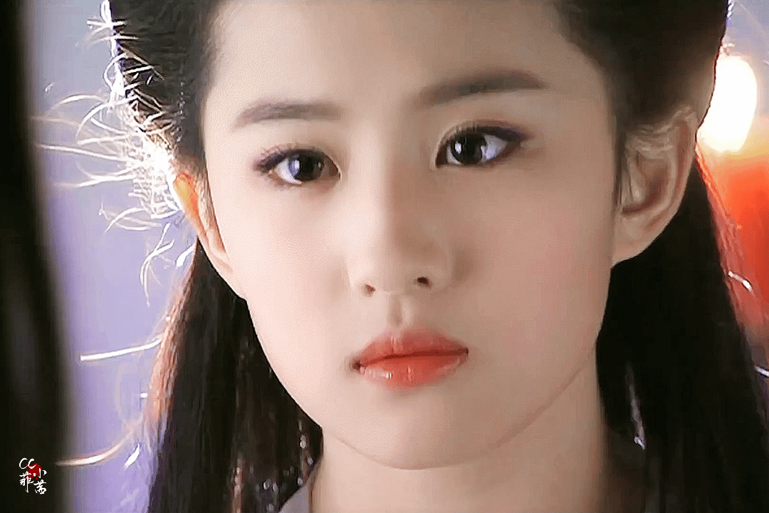 #刘亦菲# × 神雕侠侣 × 小龙女·GIF/动图一些怼脸拍💐神雕真的好多怼脸