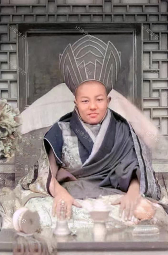 1943年，向国家捐献30架飞机、一万多张羊皮的五世嘉木祥活佛——丹贝坚赞，留下