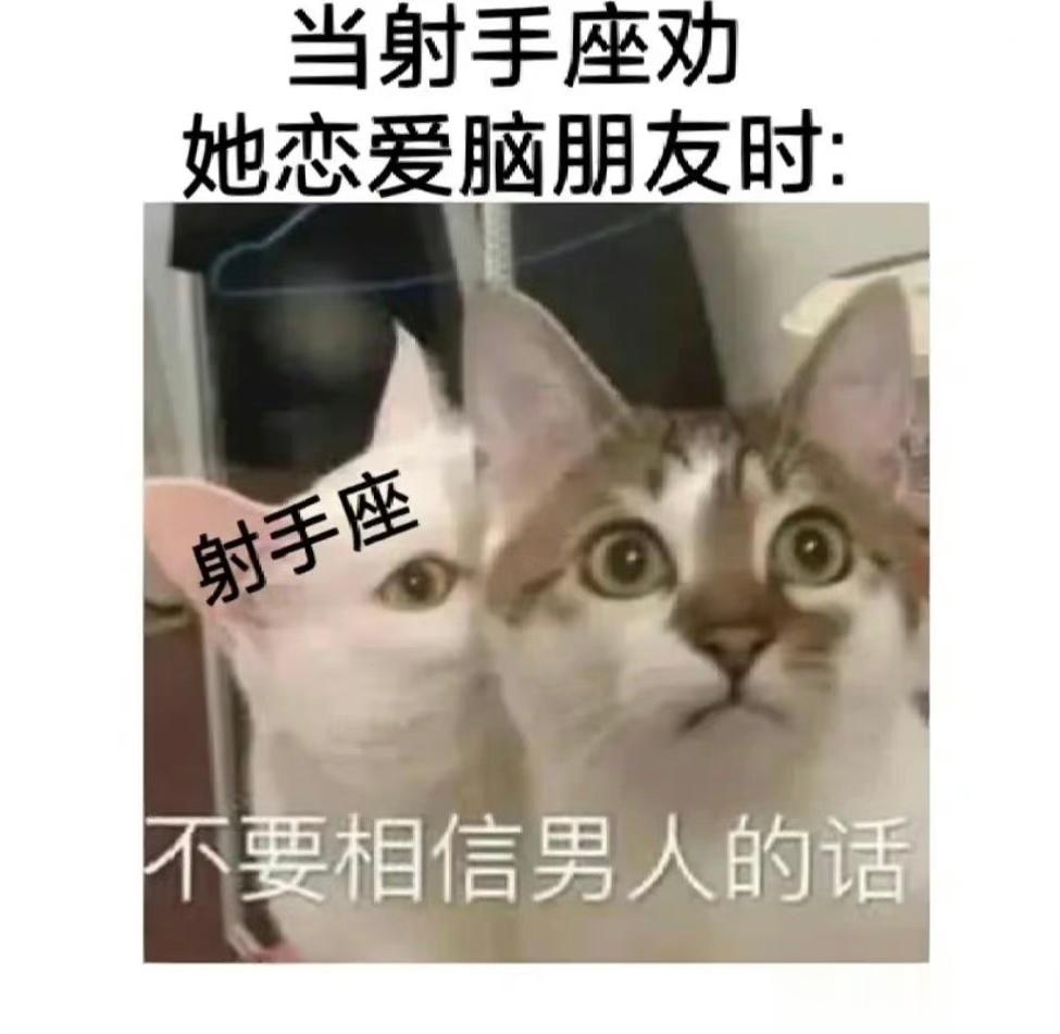 #射手座最害怕辜负的感觉# 到底是谁在黑射手座！但本群星射手认证…恋爱脑射手本人