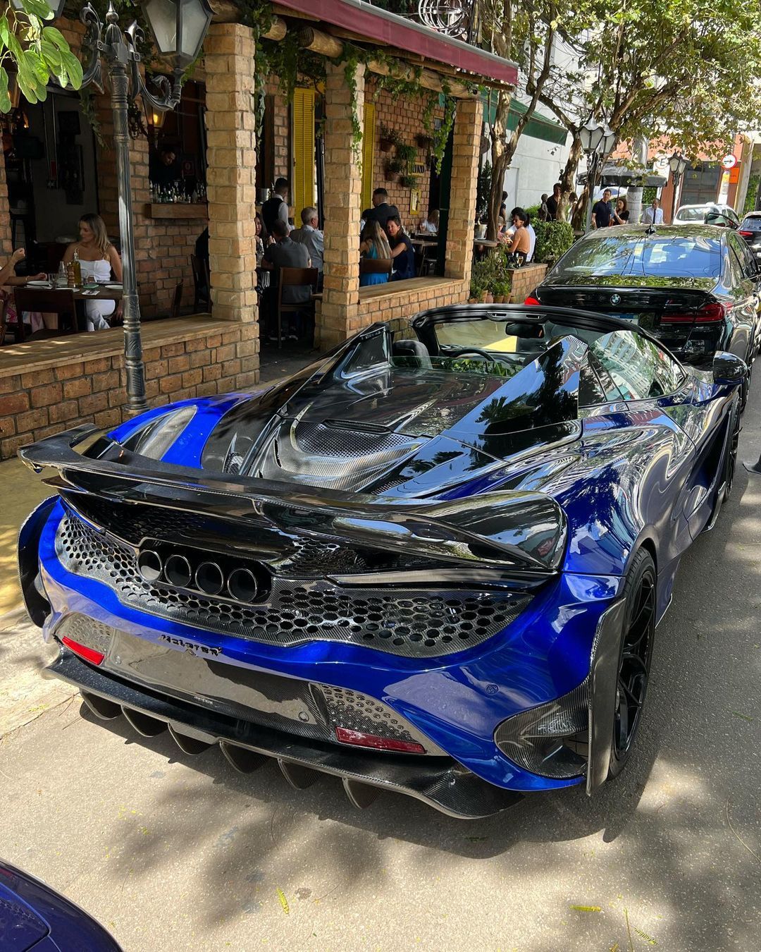 Mclaren 720s spider 💙🖤#迈凯伦720s##豪车超跑##