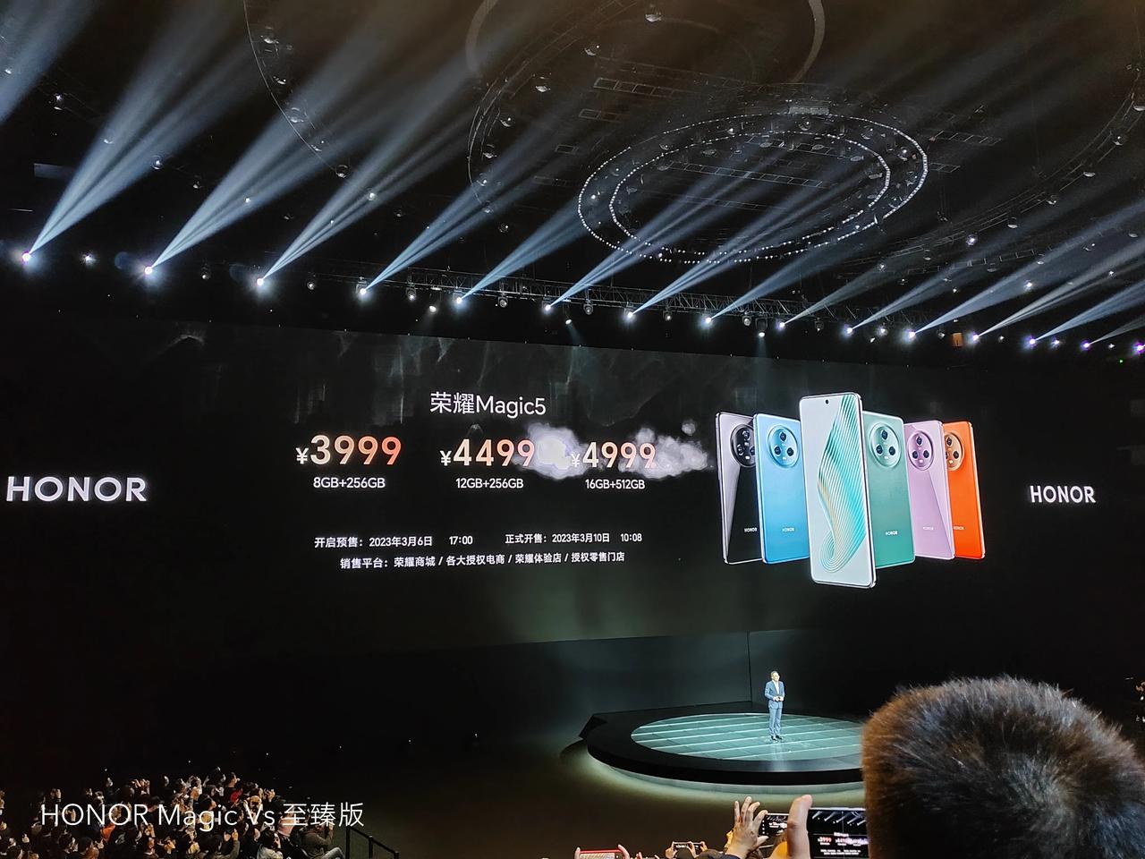  
荣耀Magic5系列价钱来了
​标准版3999起
​Pro 5199起
​至