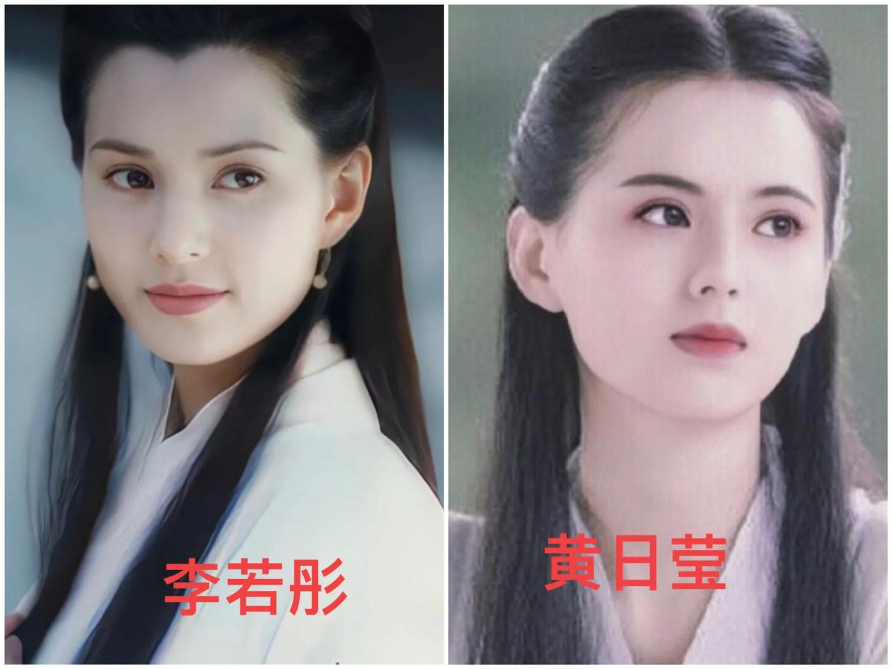 这位90后的新人演员黄日莹，长得和李若彤是有些像的，五官精致可爱。