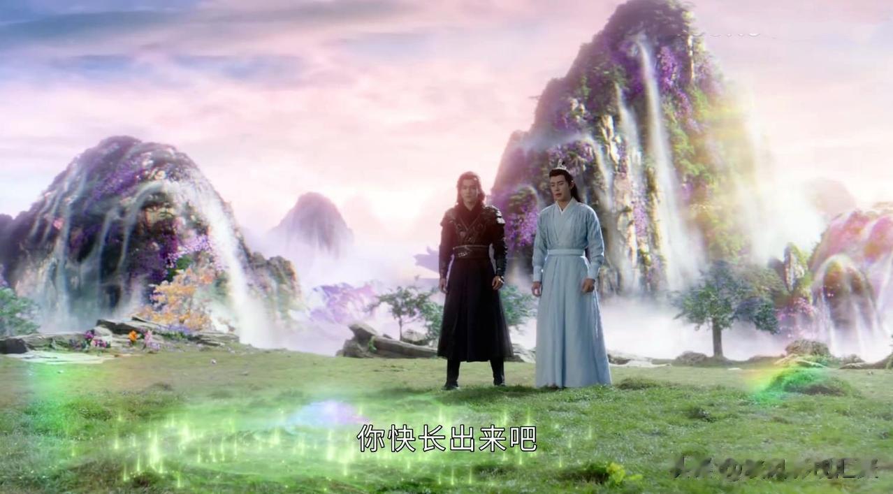 《星落凝成糖》最后一集双花重生，真的没有人形，太让人失望了吧。路透里的新造型，还