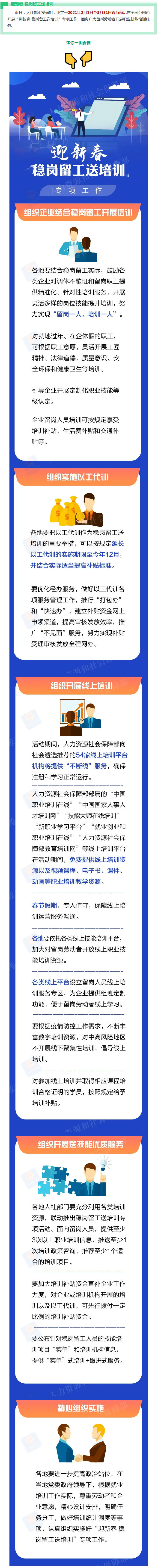 【迎新春，稳岗留工送培训】来源