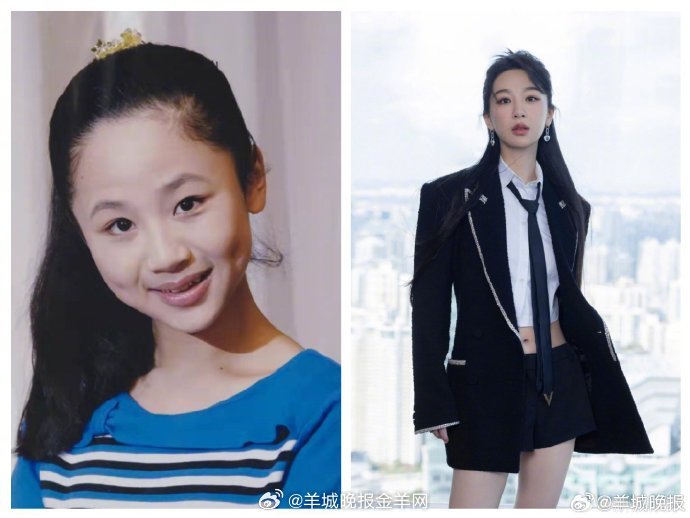 【你的童年我的童年好像不一样🎵】看着他们慢慢长大，仿佛童年就在昨天昔日奶萌童星