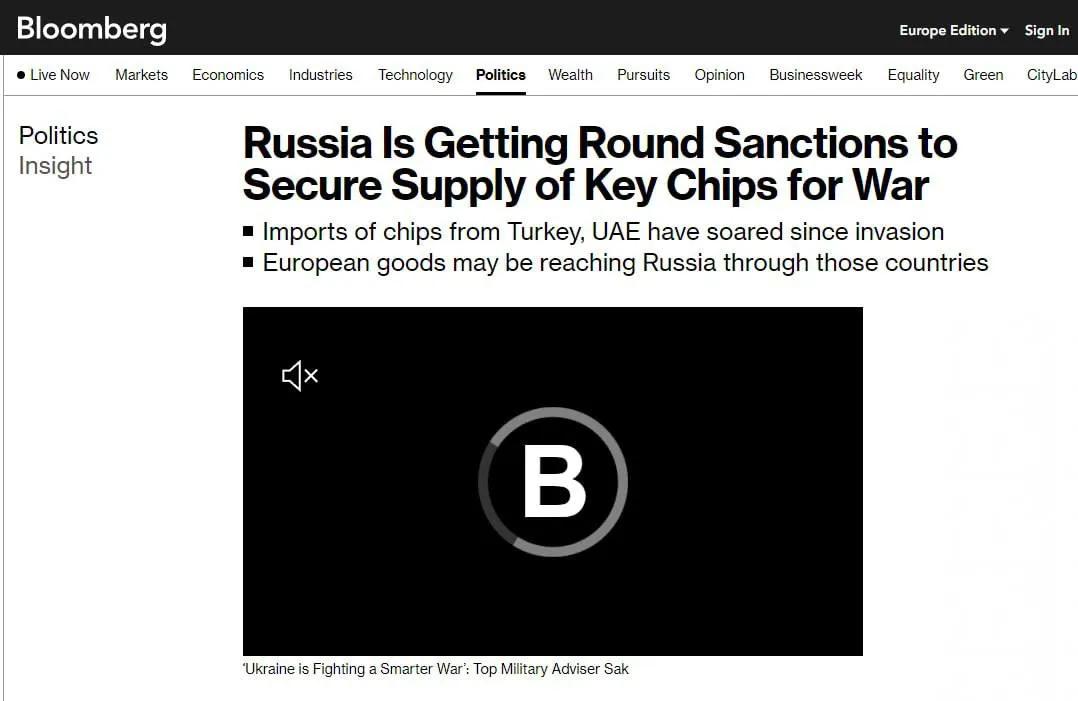 🇷🇺🖕🇪🇺西边不亮东边亮。据彭博社报道，俄罗斯绕过欧盟和七国集团的制裁