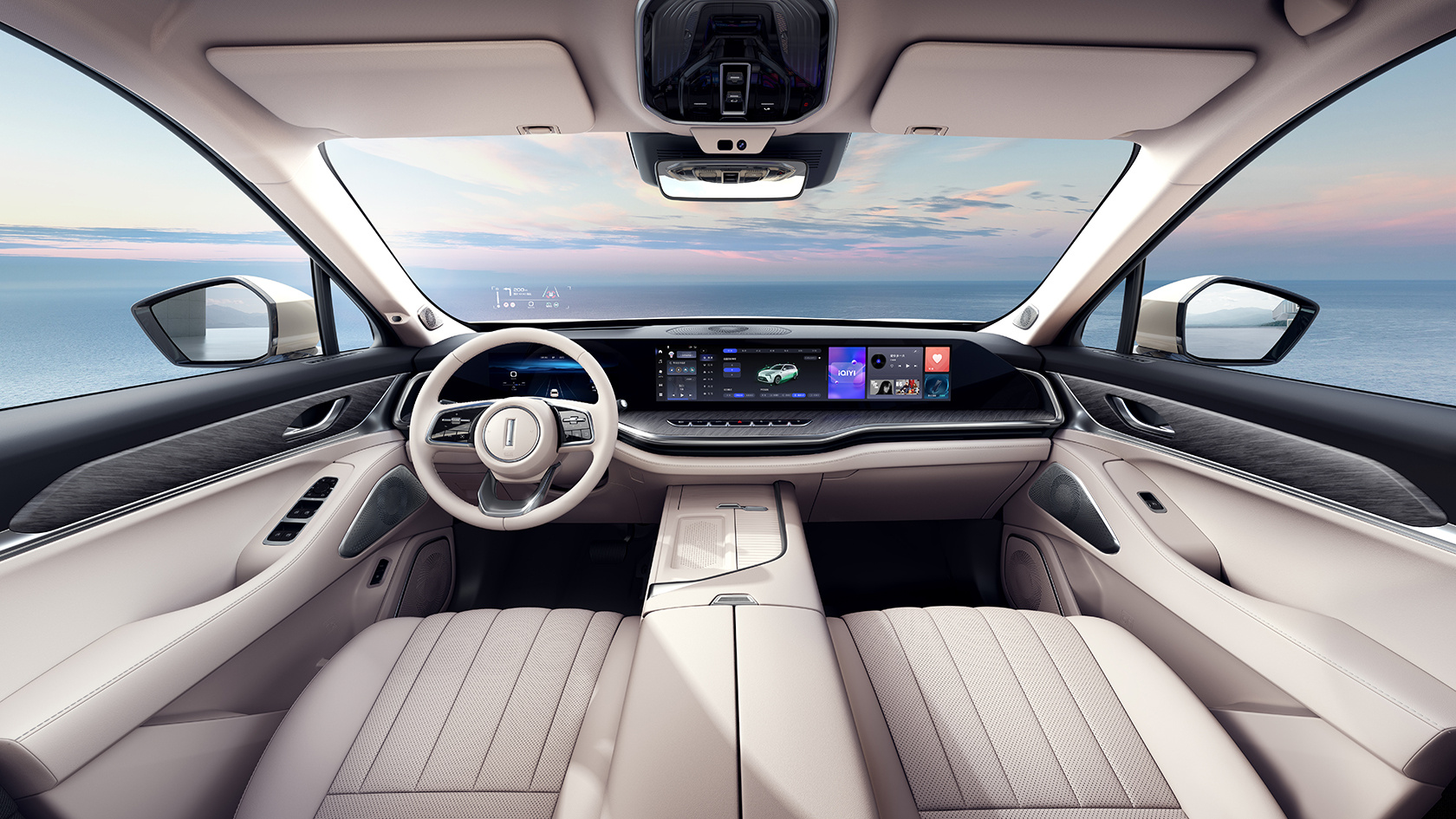 #汽车资讯# 【蓝山是啥味儿我都快忘了 #魏牌蓝山# 内饰官图】3月6日，魏牌蓝