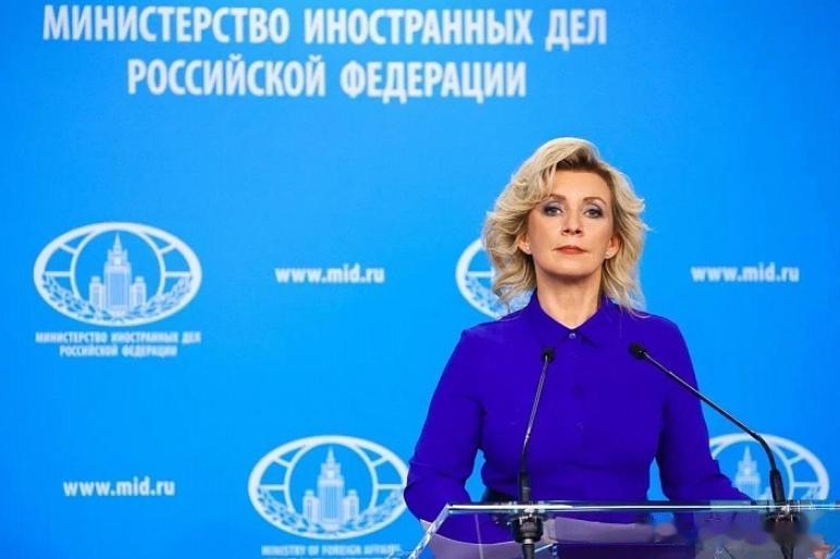 2023年2月1日。俄罗斯外交部发言人扎哈罗娃就朝鲜劳动党中央委员会副部长金与正