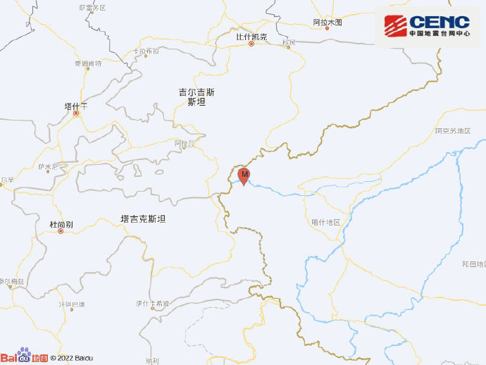 中国地震台网正式测定：11月2