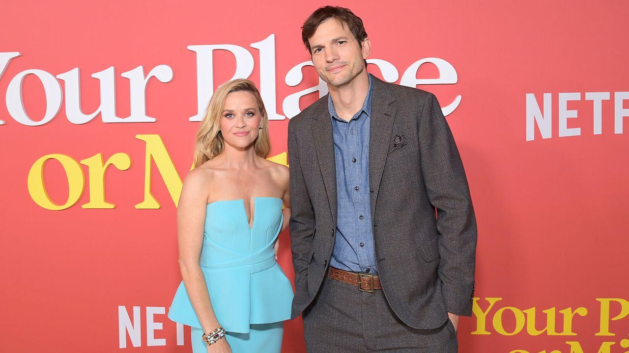 艾什顿·库彻 (Ashton Kutcher) 和瑞茜·威瑟斯彭 (Reese 