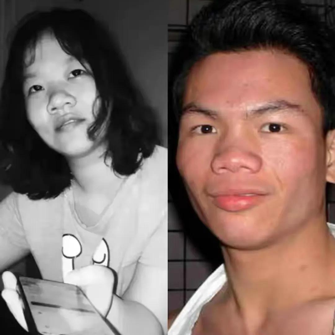 查某和马加爵的面相差不多，都是蒜头鼻短脸，眼神透着凶狠，让人不寒而栗。

查某心