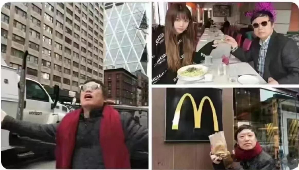 胡锡进回到美国

瞅他兴奋得

吃个麦当劳都觉得香  