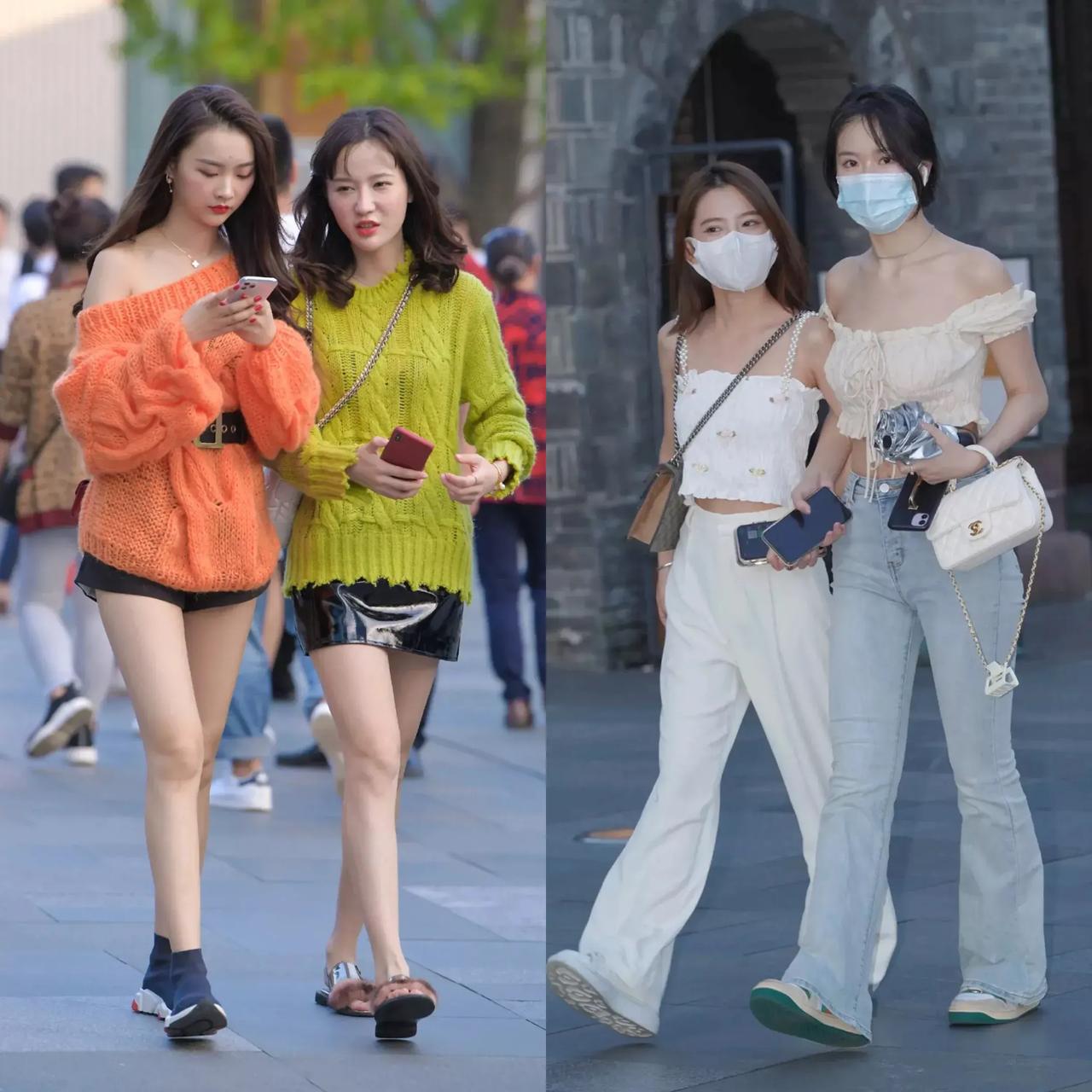 美女欣赏-街拍美女
窈窕淑女，