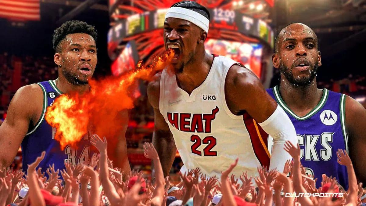 这个迈阿密热火打乱密尔沃基雄鹿在第一轮第一场比赛中NBA季后赛以130比117的