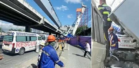 菲律宾Skyway钢梁倒塌一死四伤

         菲律宾建设中的Skywa