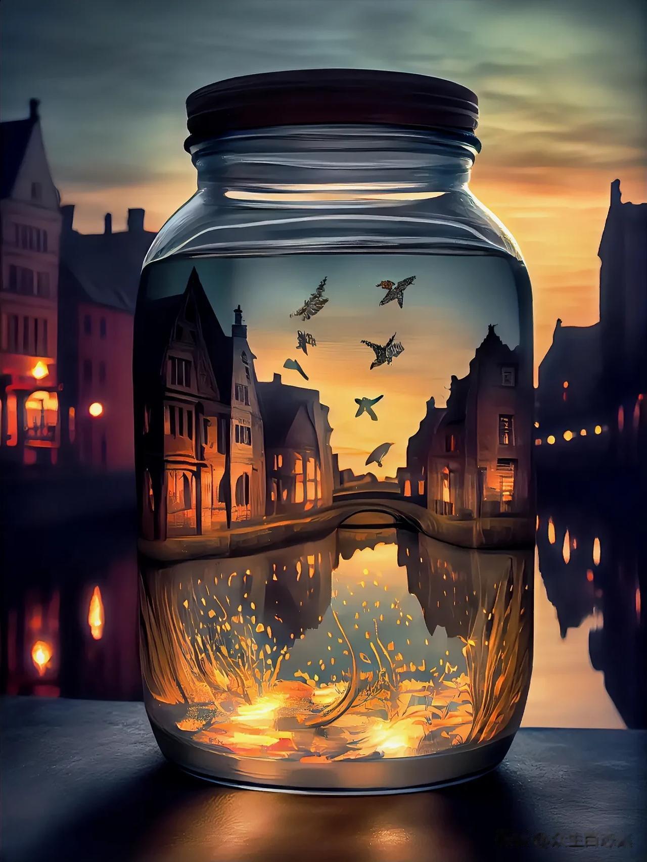 日落是免费的，春夏秋冬也是，不要觉得人生是那么无望，毕竟还有那么多的人间美景待你