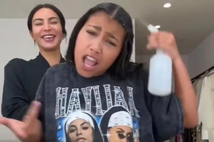 诺斯(North ) 将她的妈妈金·卡戴珊 ( Kim Kardashian )