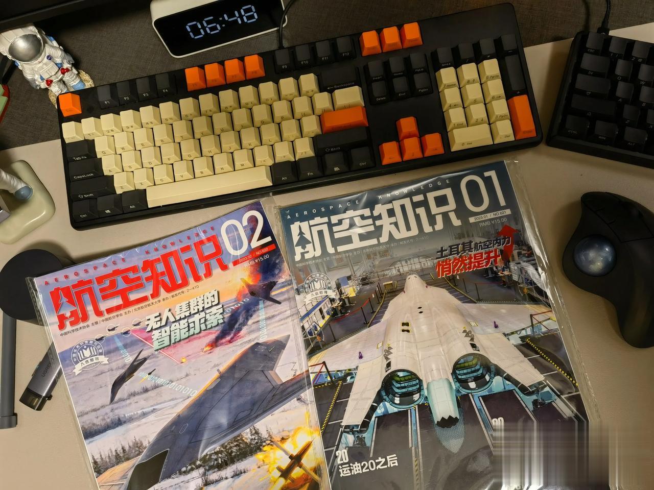 《航空知识》曾经陪伴过我十载的期刊，又重新回到我的桌子上。