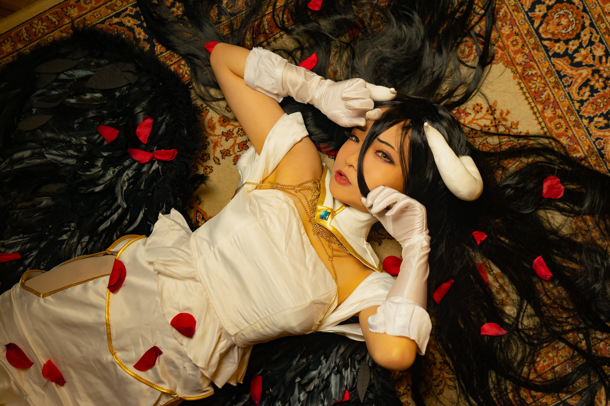 Overlord中你的NPC女助理#少女写真#  #情绪Leo# #清纯御姐#,