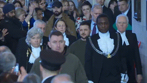 ‼️🇺🇦🇬🇧“小丑”的欧盟之行：泽连斯基在威斯敏斯特宫面对英国议会两院代