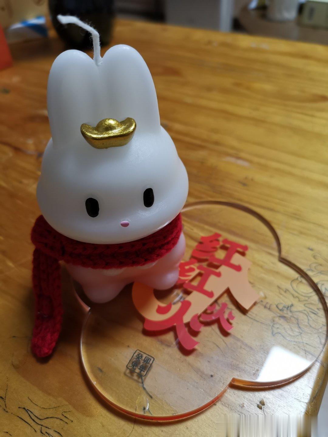 抖音团队的朋友们今年做的香薰兔
