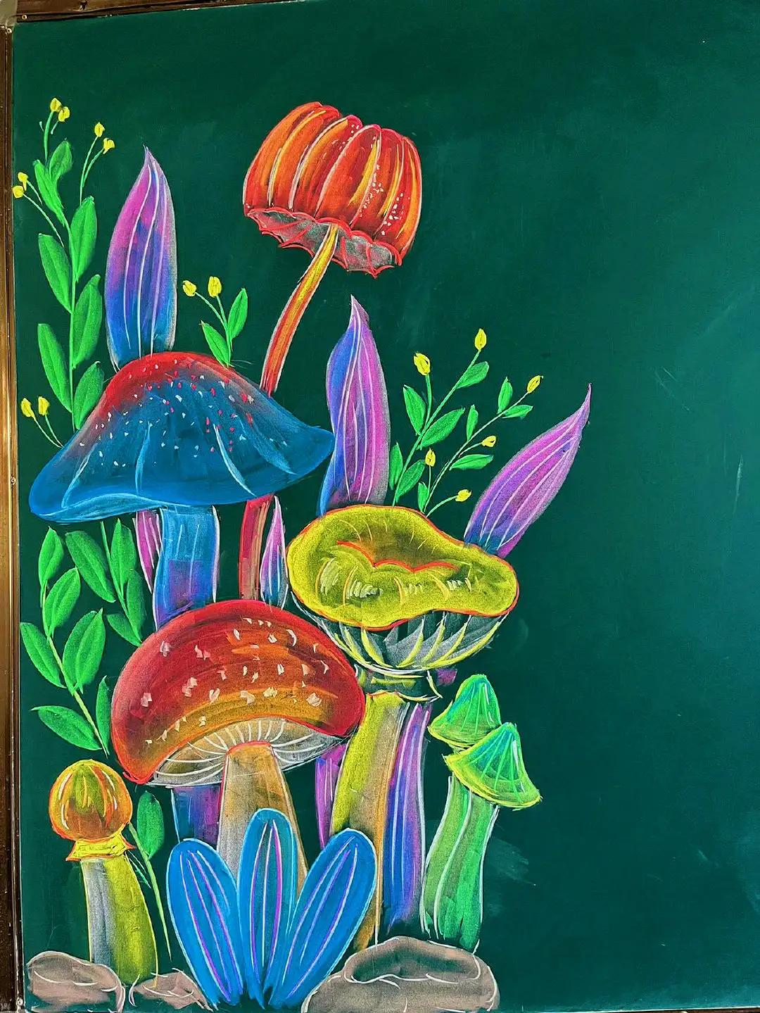 “ 妙笔生花｜黑板画 .. ” ​​
  