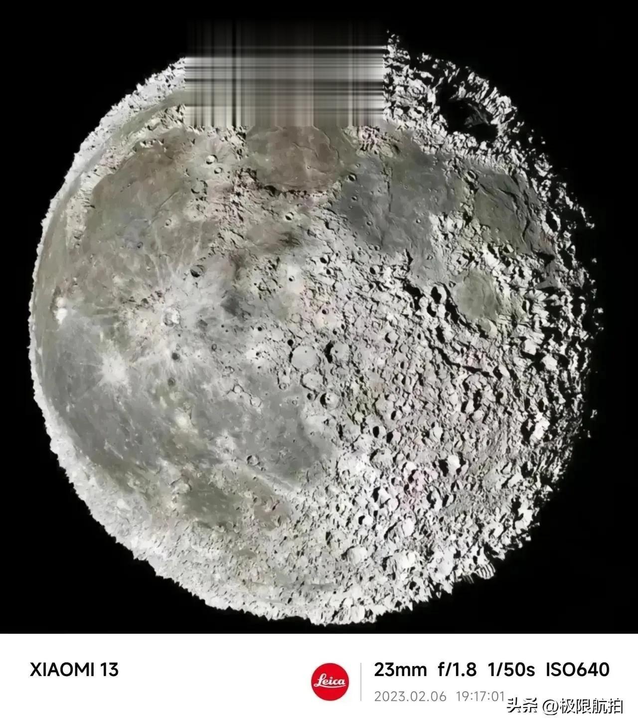 小米的拍照功能强大，看看这个月亮，不是吹的！手机品牌苹果、三星、华为、荣耀、 V