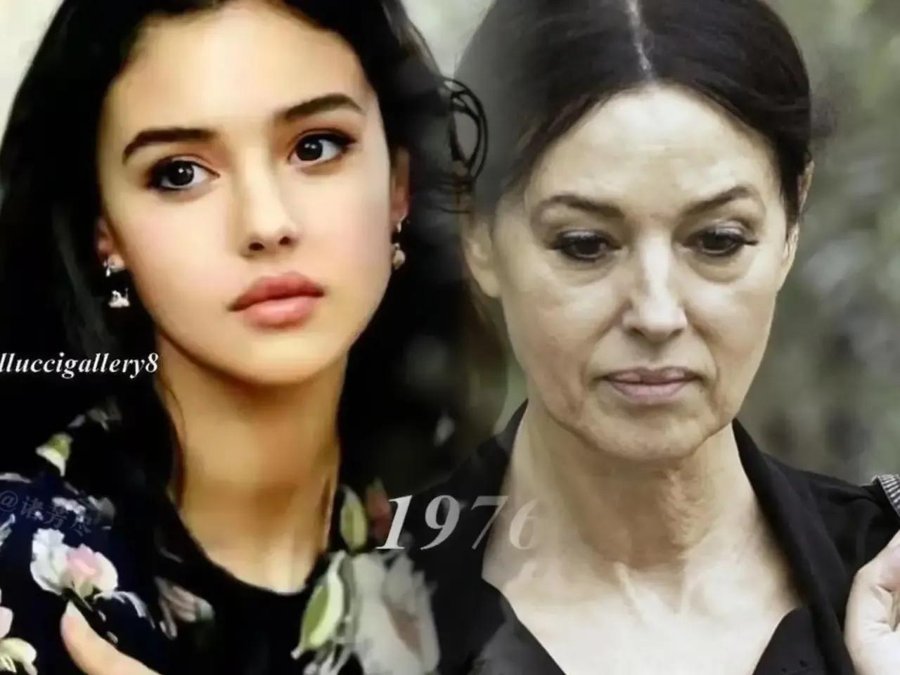 莫里奇贝鲁卡年轻有多美，老了就有多沧桑，衰老是不可逆的。

人生最大的悲哀就是美