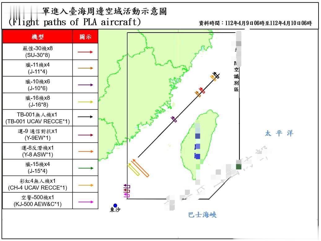 歼15舰载机已加入台海豪华套餐：昨天70机11舰，瞩目的是歼15×4，也就是说山